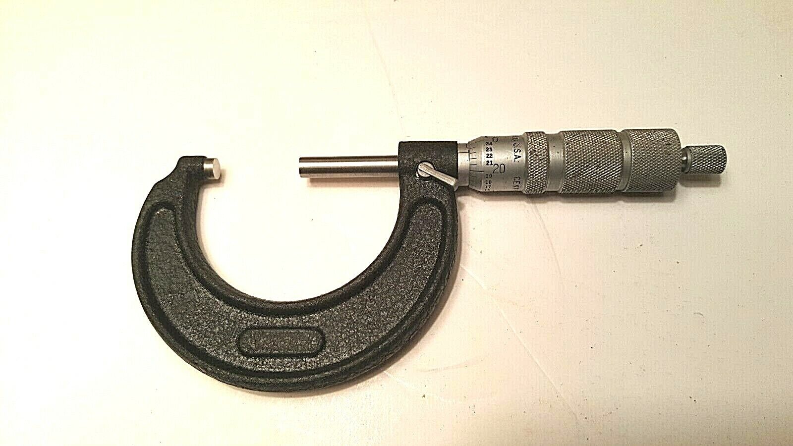 LOT OF 2 Central Tool Co. Micrometers # 22RL # 32RL,Spindle Lock, Friction Stop