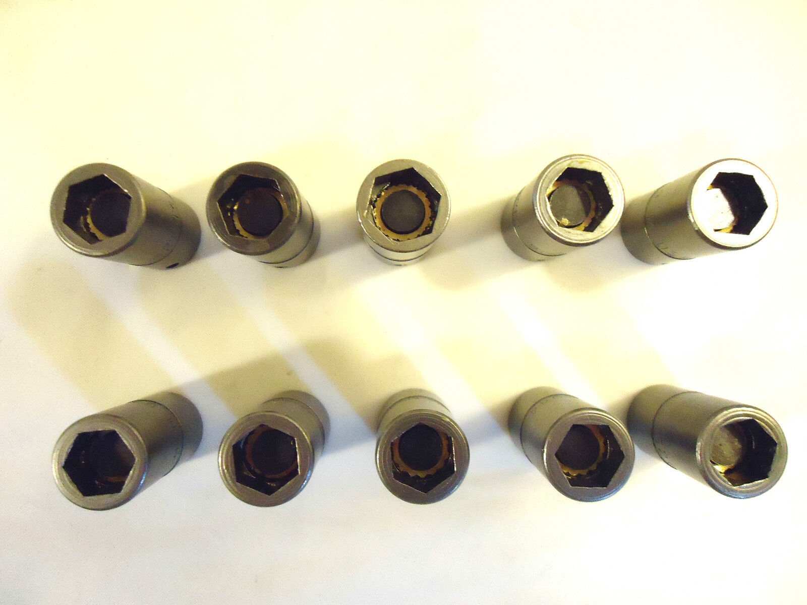 Magnetic Sockets, 10 pcs, 1/4” Drive X 11/32" Hex, Hanson, USA, #93641