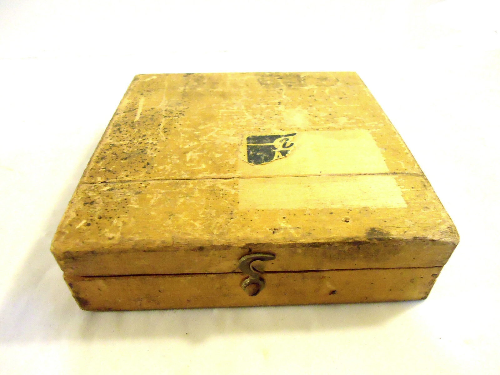 Vintage VINCO Automatic Center Punch Master Kit, Wooden Box, Circa 1947, Used.