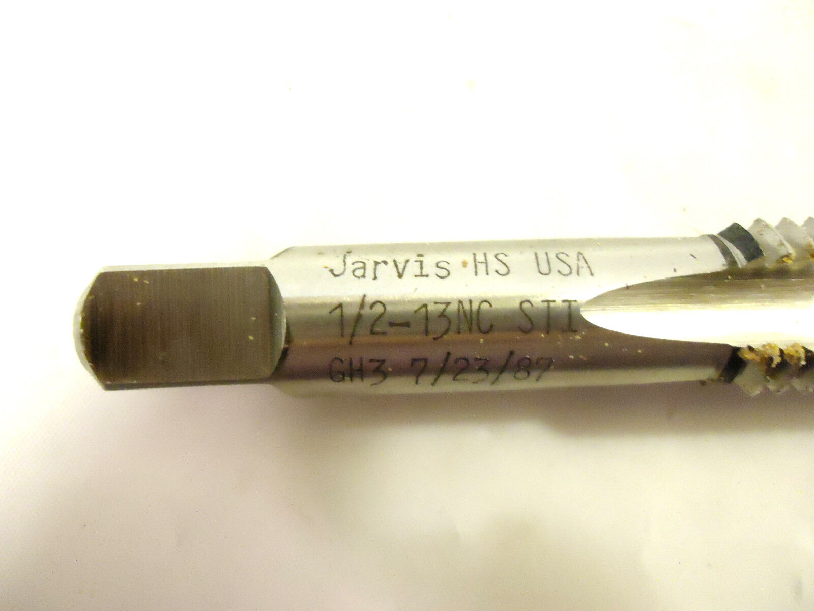 Jarvis STI Tap, 1/2"-13 NC HSS GH3, Plug, USA, New.