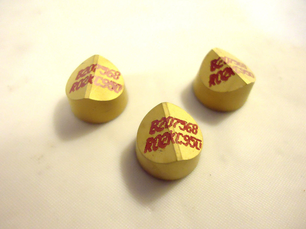 Kennametal Carbide Inserts, 10pcs, B207568 R02 KC950, New.