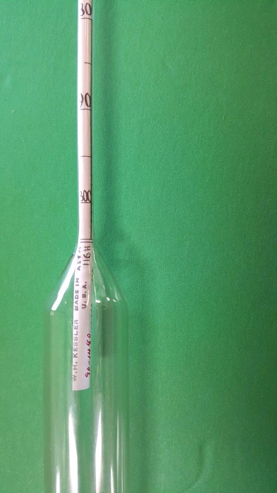 3   Hydrometers, Laboratory Quality, USA, New/Other:  Vintage Estate Purchase,