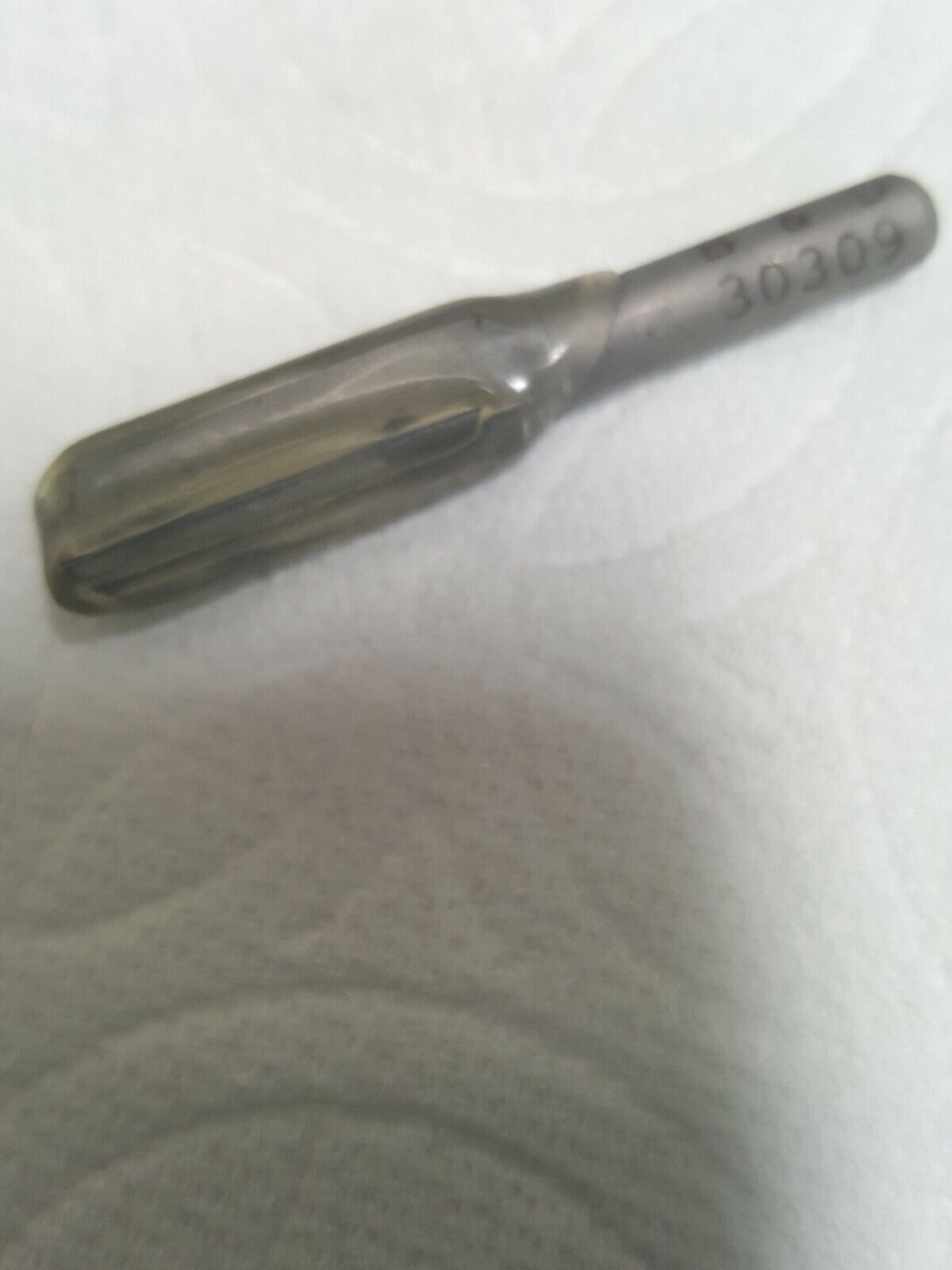 B&D 3/8" Straight Carbide Router Bit, 2 Flute, #30309, NEW, Original PKG.