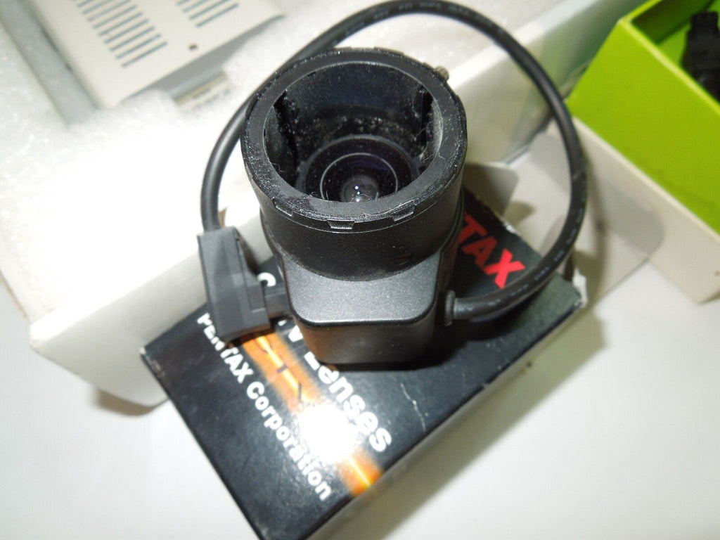 5 Pc LOT- IQeye 751; IP Box Cam 5300; Samsung SNC-550; 2 Pentax 3-8mm CCTV Lens