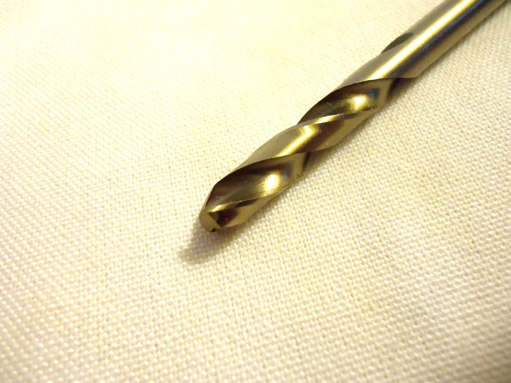 Drill Bits, #8 Cobalt, USA, Chicago Latrobe, 5 pc Lot, New/Other.