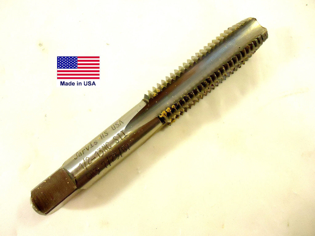Jarvis STI Tap, 1/2"-13 NC HSS GH3, Plug, USA, New.