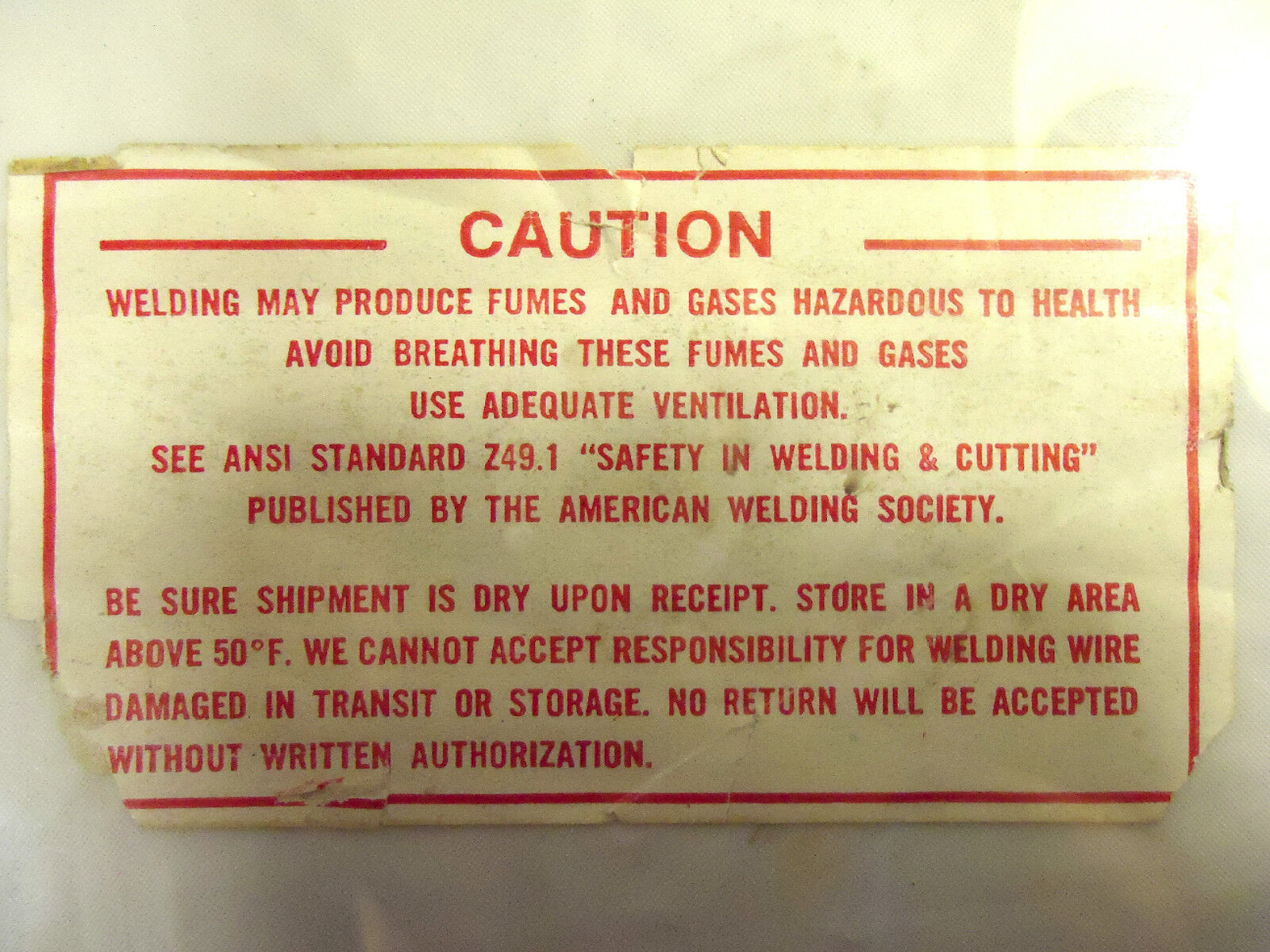 Welding Rod for Oxy/ Acetylene, Linde 65, E70S-2, Mild Steel Rod,2 Two Lb. Packs