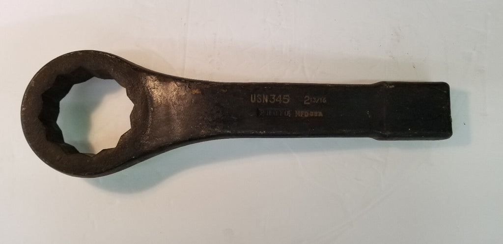 Proto 2-13/16" #USN345 Offset 12 Point Slugger Knocker Wrench, USA, New