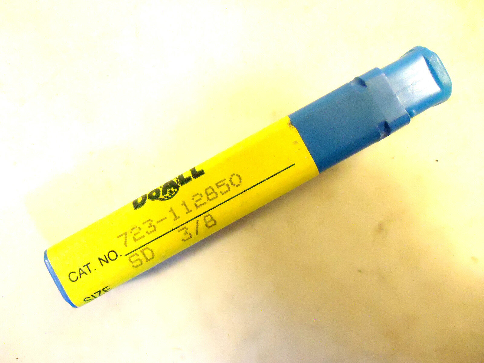 Solid Carbide Spade Flute Drill, DoAll #723-112850, 3/8” Straight Shank.