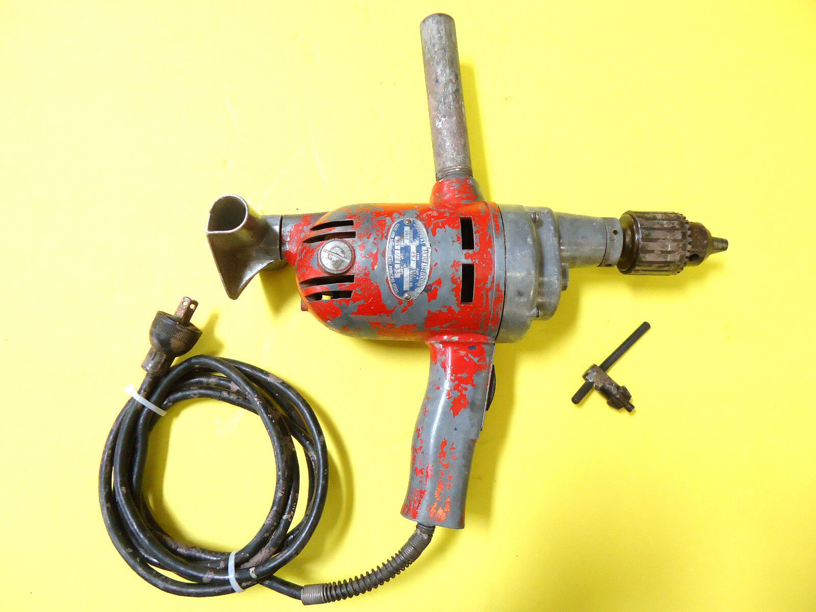 Vintage Speedway Manufacturing Electric Drill Type 89J, Used