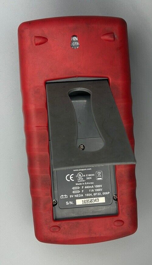 Snap-On Digital Multimeter EEDM604C
