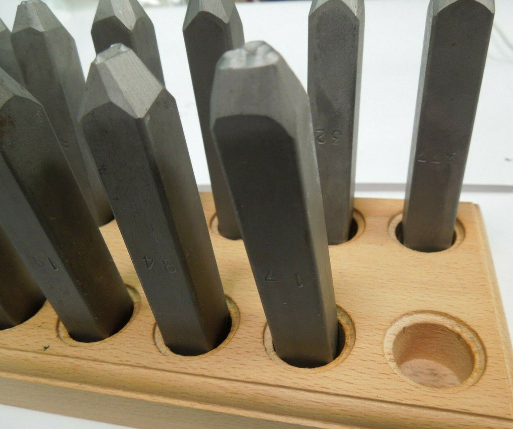 SYMBOL MARKING STAMPS 15pcs. - 5/16", Shop QC, Parts &Tools, Maker Marks, USA