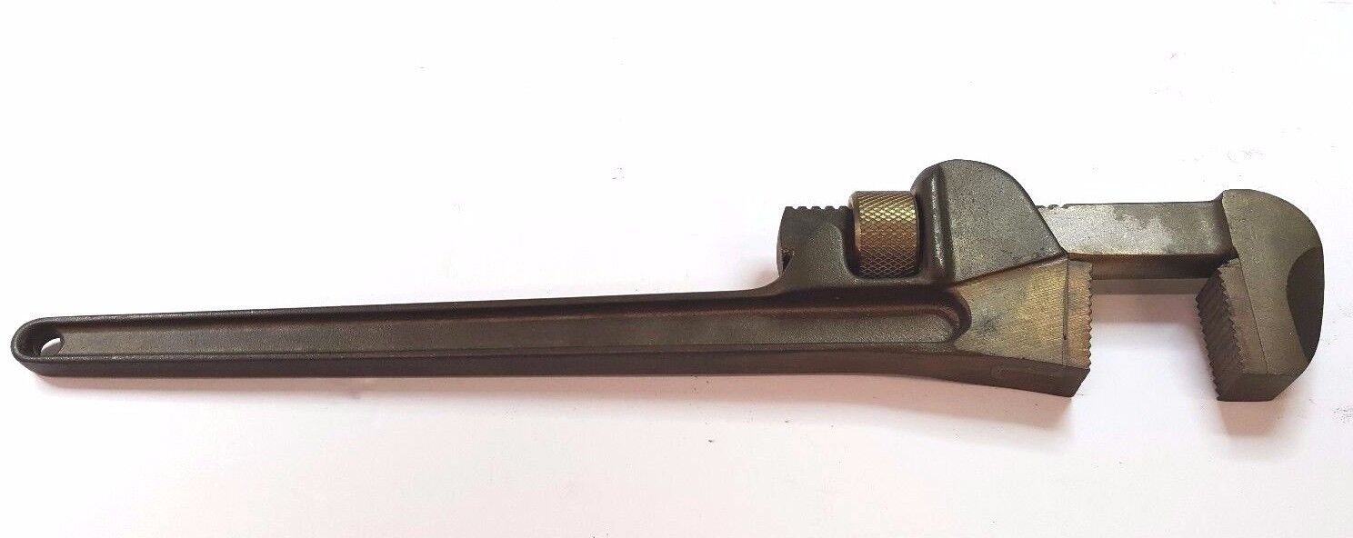 AMPCO High Strength Nickel Alum 18” Pipe Wrench, Non- Sparking, #W-213, New