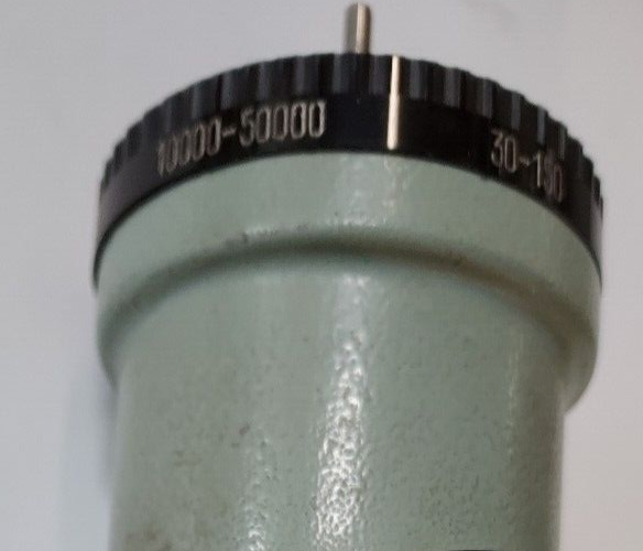 VTG JAQUET Mechanical Hand Tachometer Set, Model 630 Handles 30-50000 RPM, Swiss