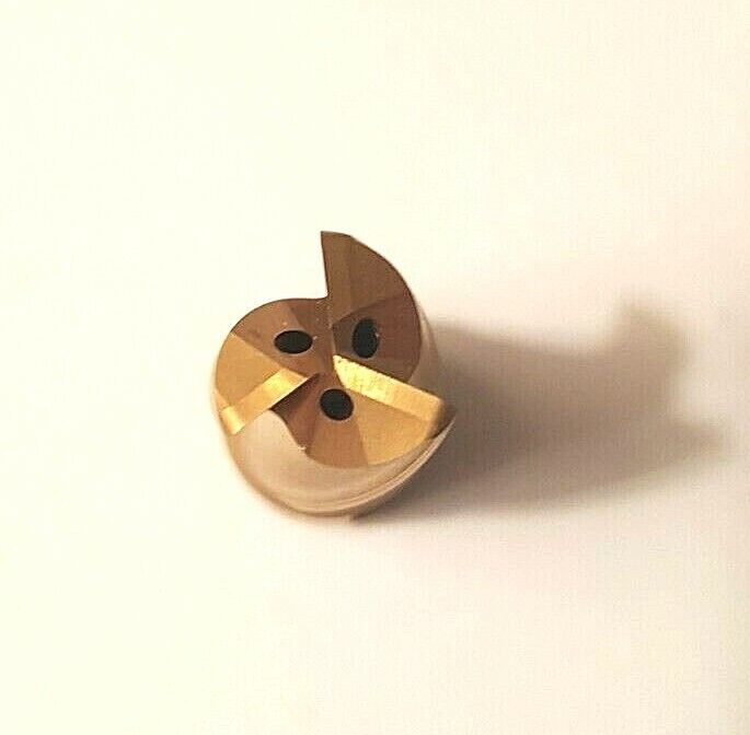 SECO Carbide MP-09512R08Z3-E03, F40M Slotting/ Milling Cutters 3/8 2pcs, Used VG