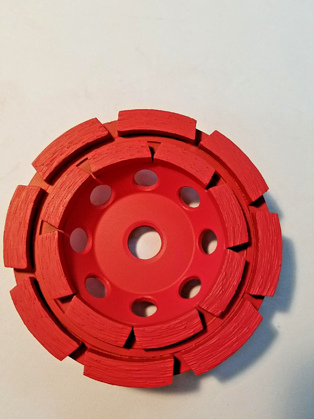 Pearl Abrasive Co. PRO-V 4" Double Row Cup Diamond Grinding Wheel, 5/8"-11