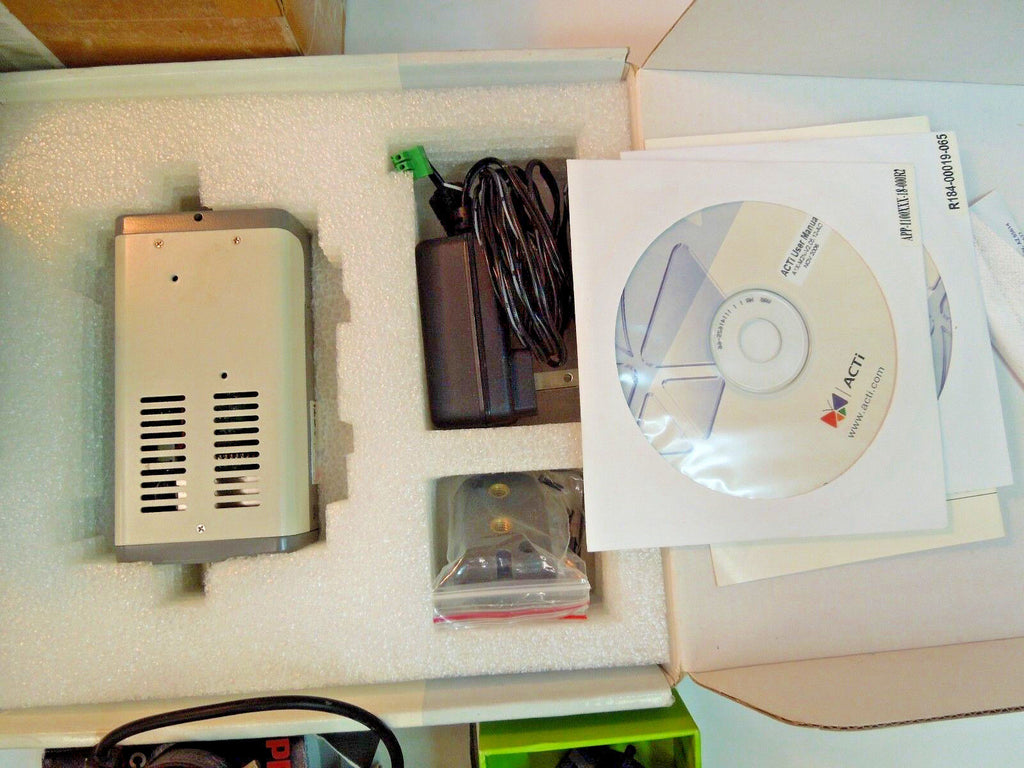 5 Pc LOT- IQeye 751; IP Box Cam 5300; Samsung SNC-550; 2 Pentax 3-8mm CCTV Lens