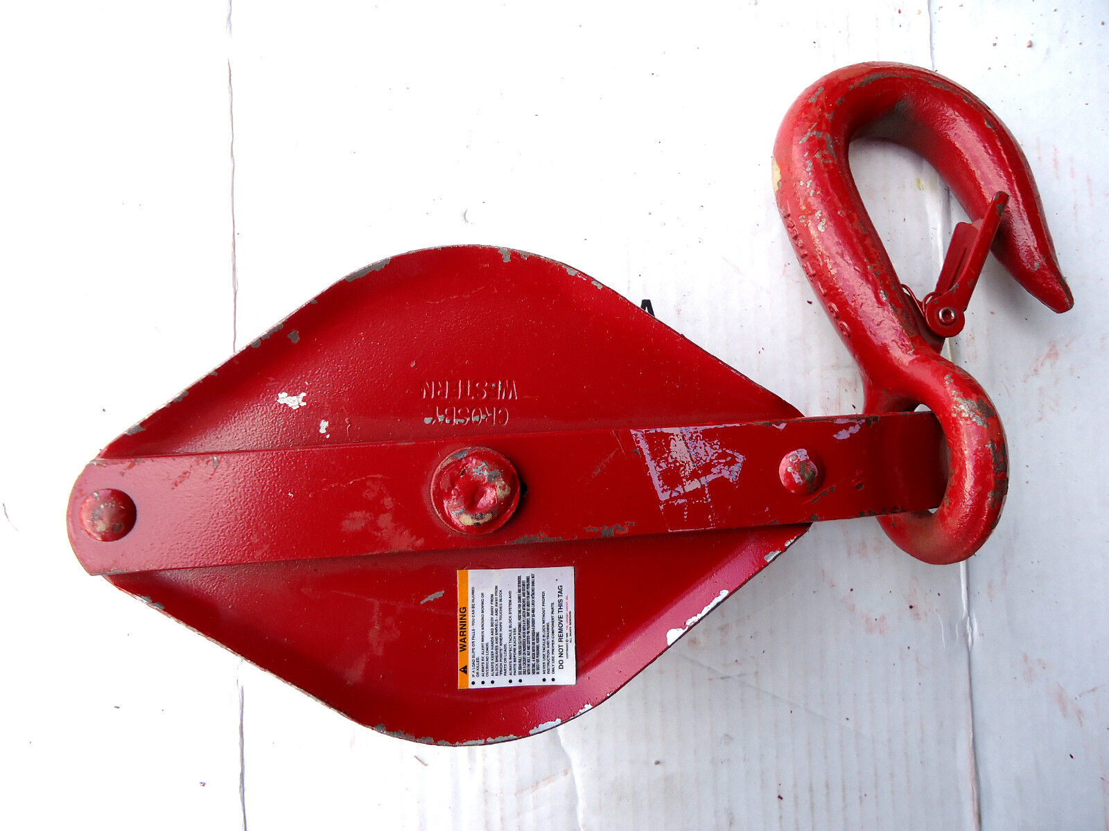 2 Pulley Block, Crosby – McKissick 1.9 Ton, NEW