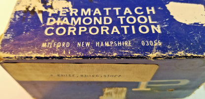 PERMATTACH BORAZON RESIN CBN WHEEL, 2" x 2-1/4" x 1-1/4", 100 grit, New/Other