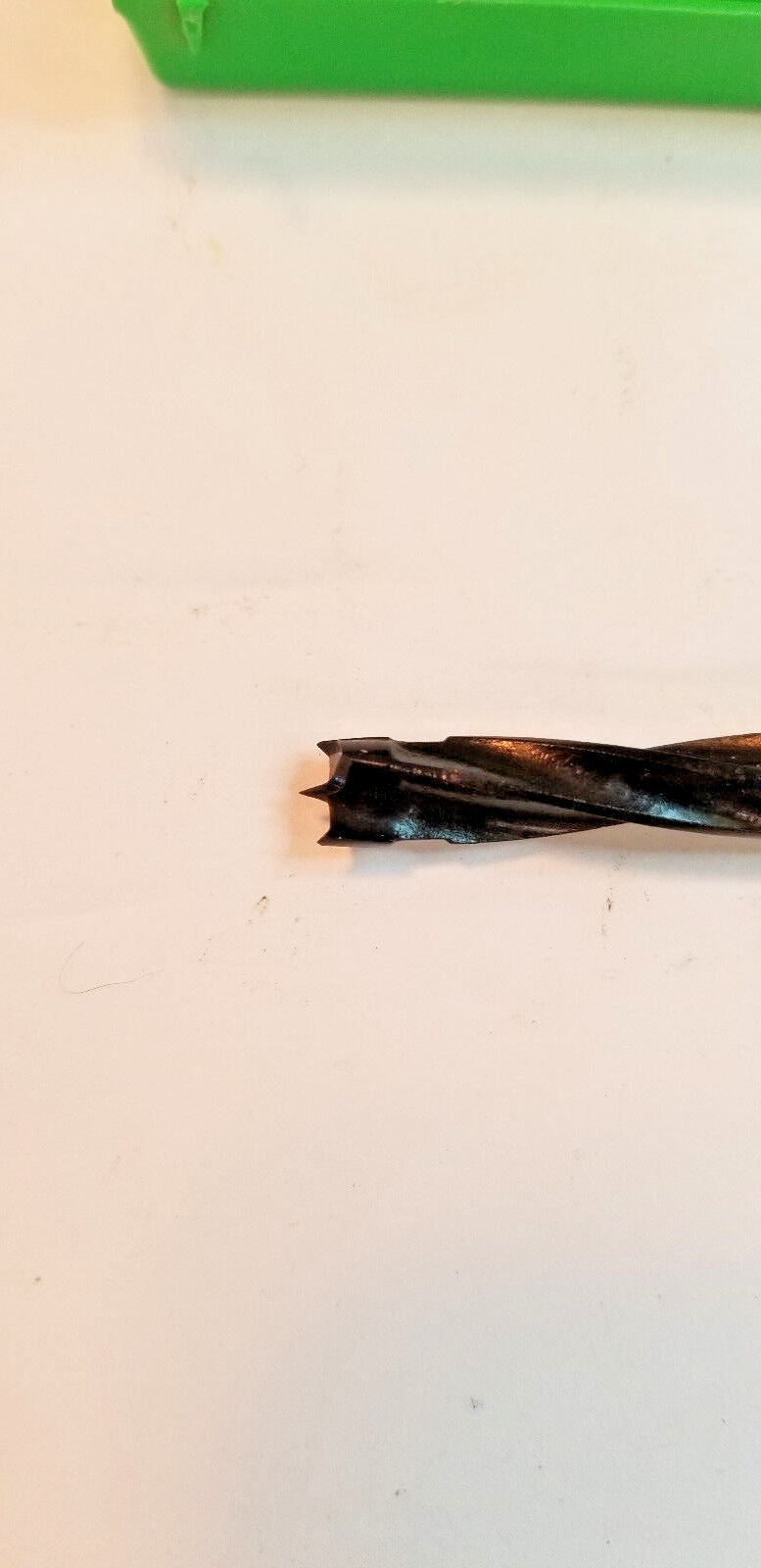 Freud 7mm Diam. x 57mm Long RH 10mm Shank Carbide Spindle Hinge Boring Bit, NEW