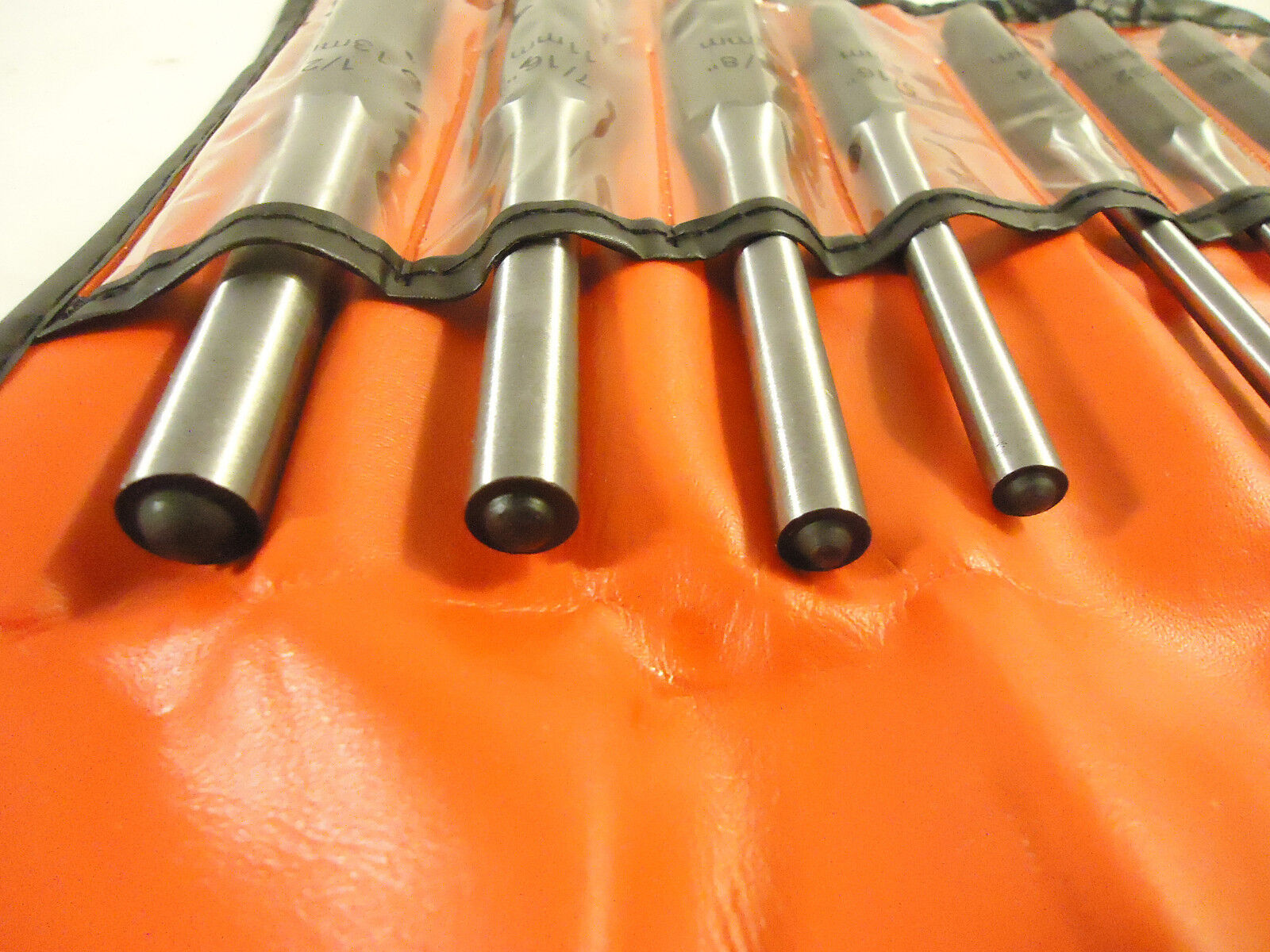 T&E 10 Piece SAE Roll Pin Set, # J8910, 3/32" - 1/2", H/D Vinyl Roll Up Pouch.