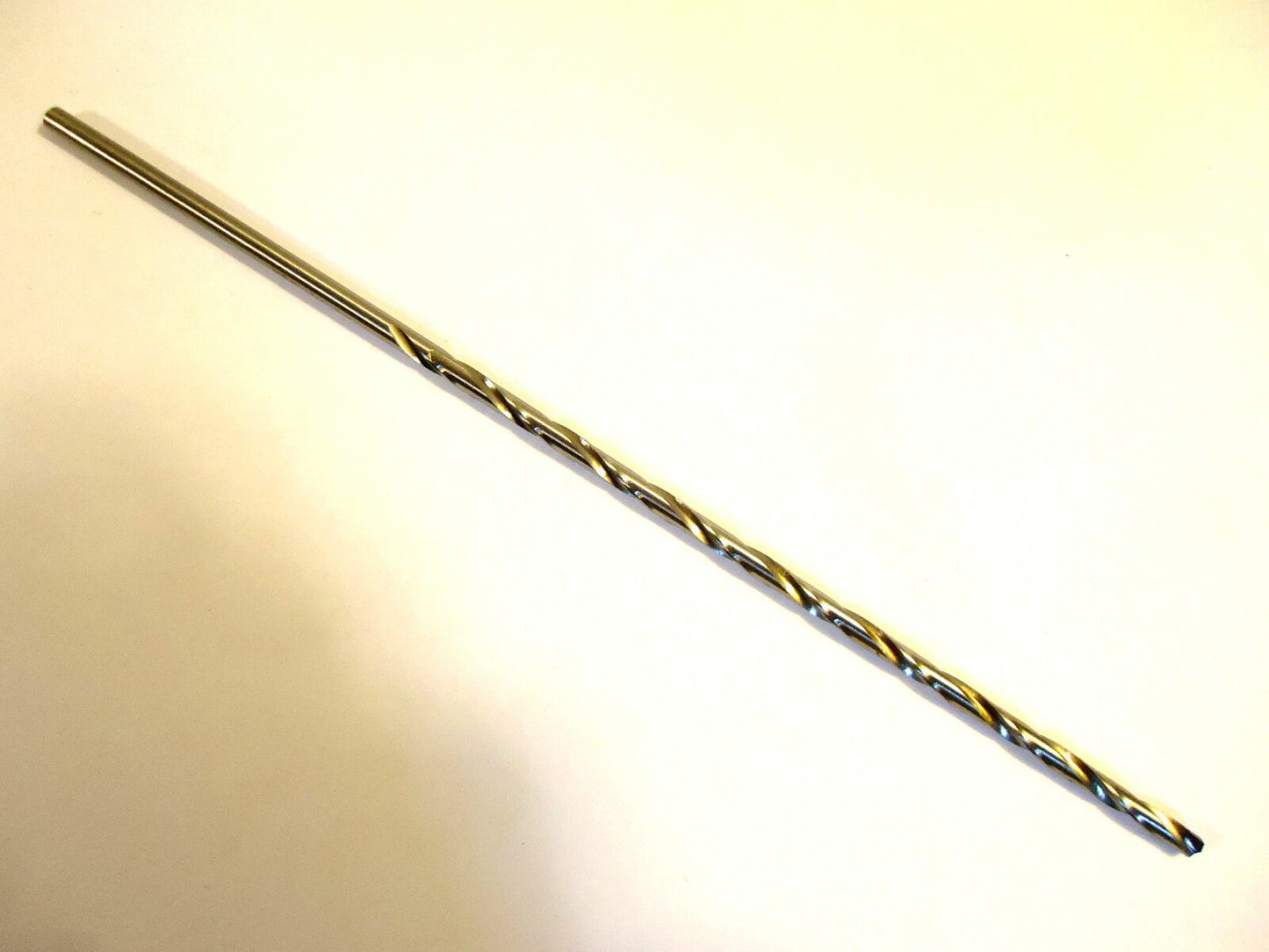 Carbide Tipped Twist Drill Bit #22 (.1570), 8” OAL, USA, New.