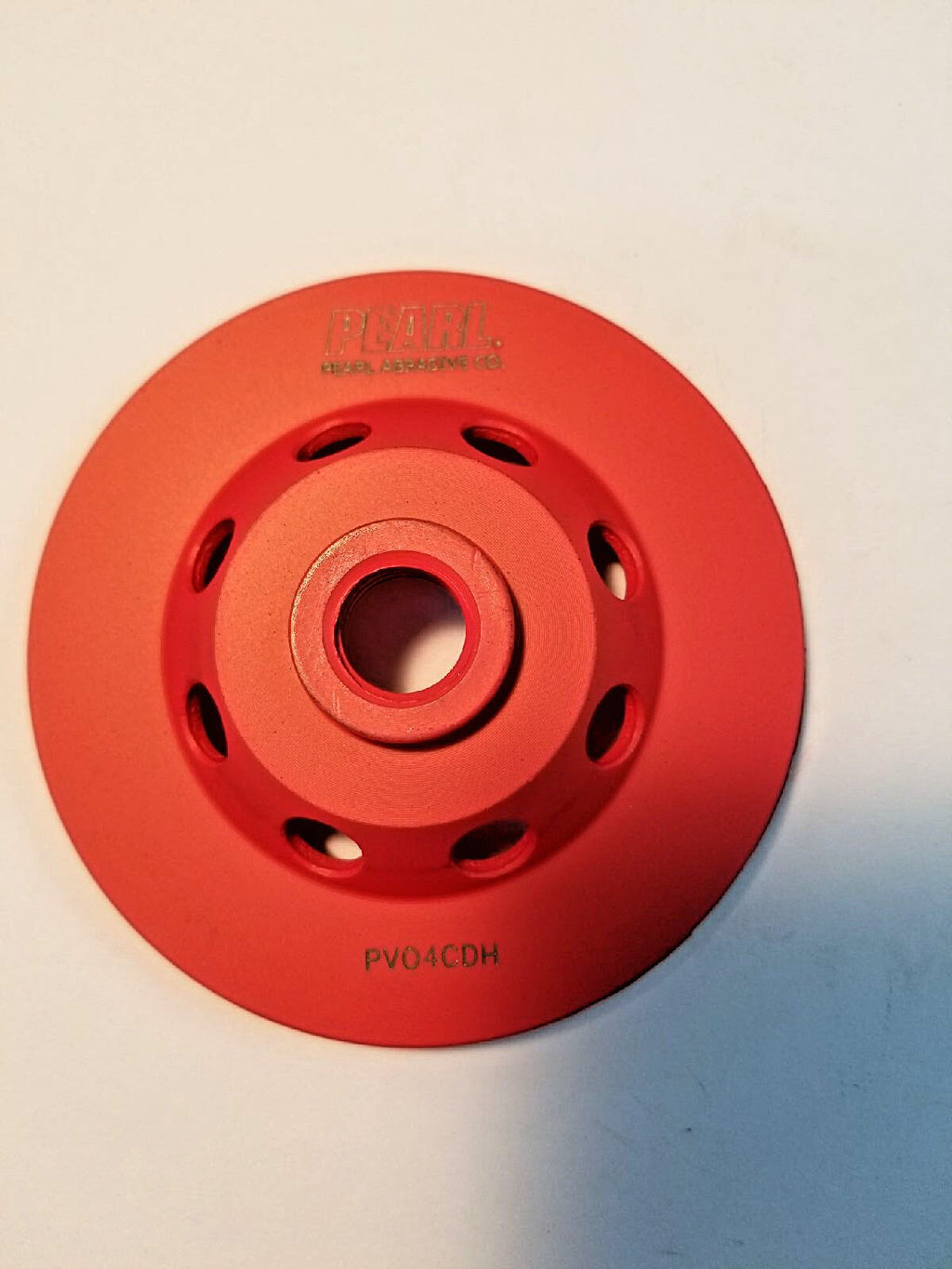 Pearl Abrasive Co. PRO-V 4" Double Row Cup Diamond Grinding Wheel, 5/8"-11