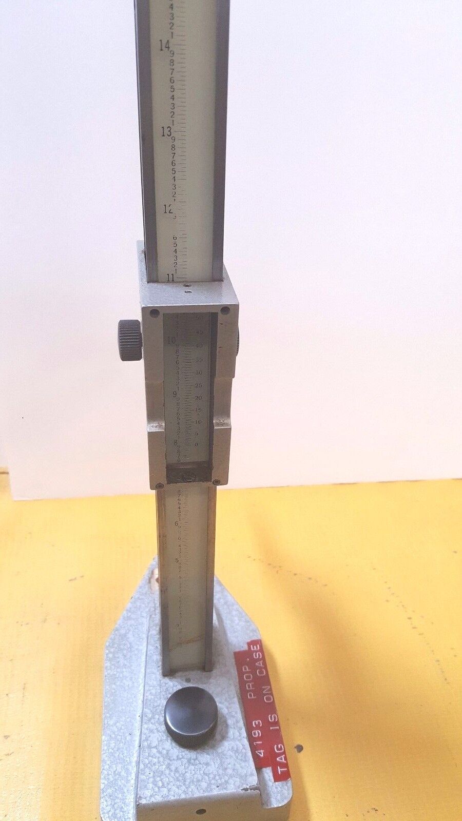 SCHERR (ST) TUMICO Height Gage 24” Height Gage, in Box, USA, Parts, Used