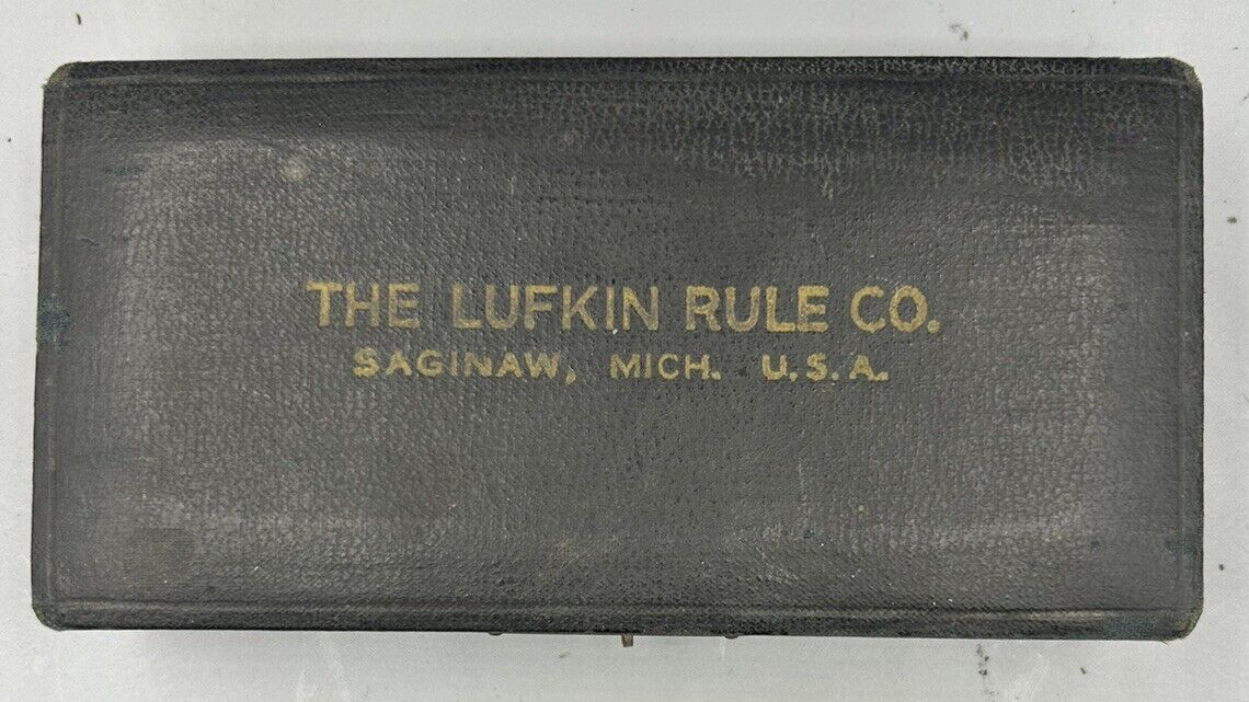 Vintage Lufkin No. 1651 0-1” Outside Micrometer