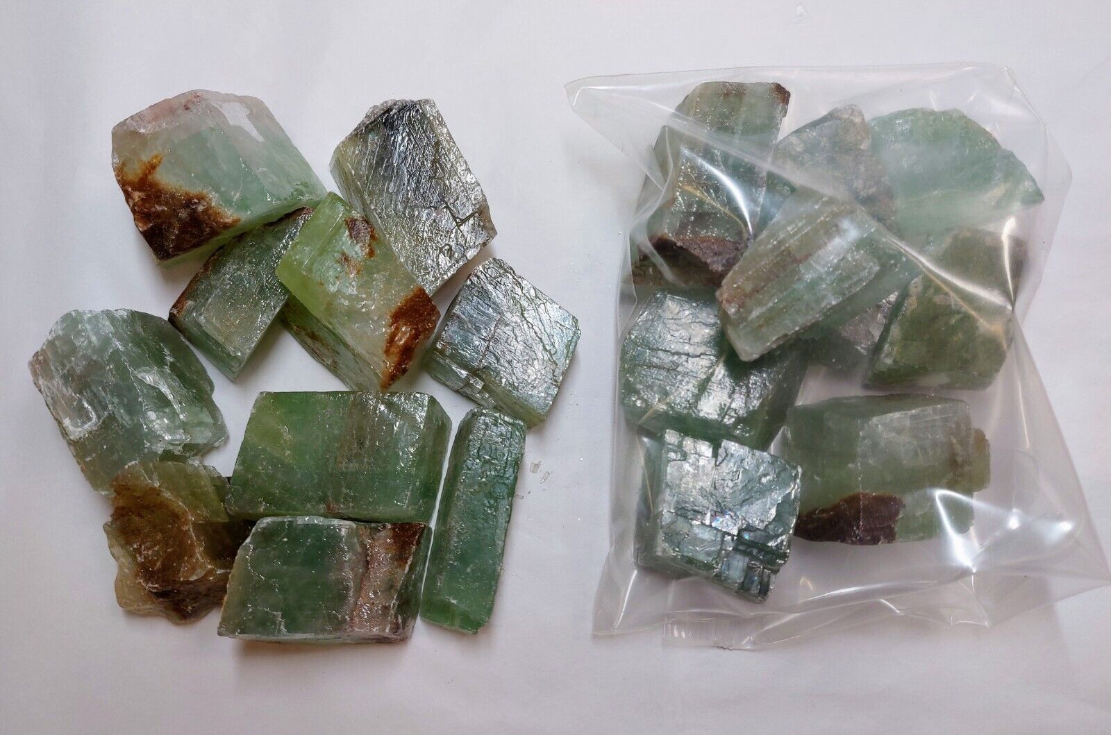 Green Onyx Calcite Rough 1lb