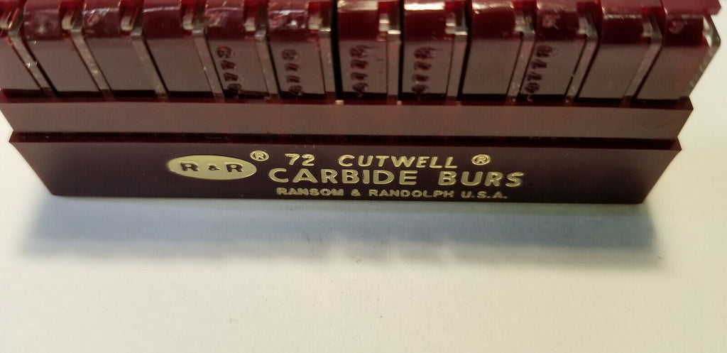 Dental Burs FG 171L Ransom & Randolph Carbide Cutwell Burs 72 pcs, 12 Packs of 6