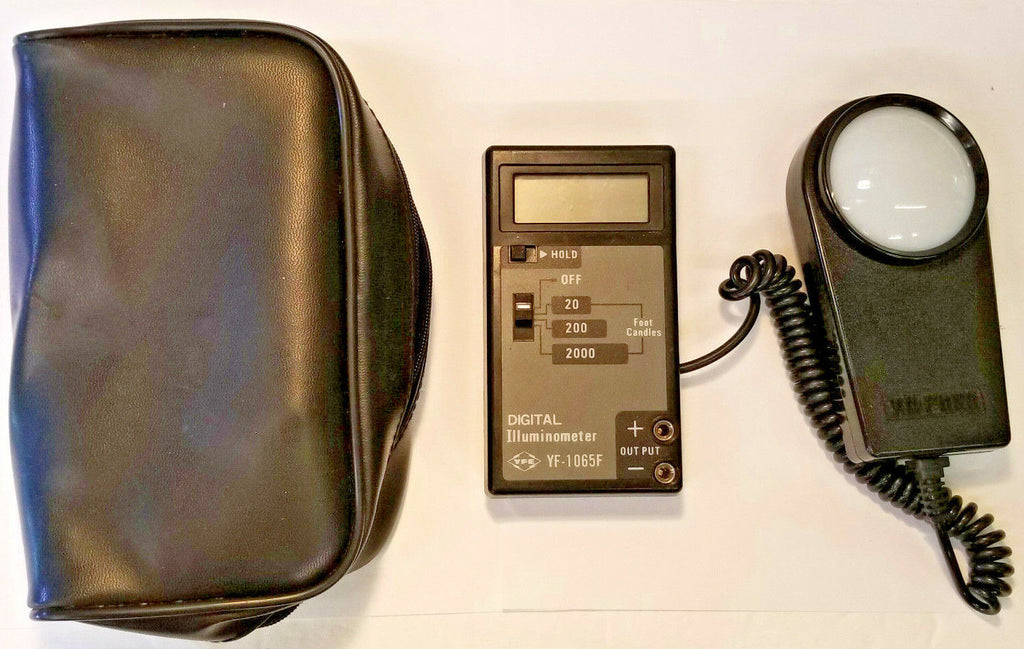 Digital Lux Meter Illuminometer Light Meter YF-1065F, Used, FREE SHIPPING
