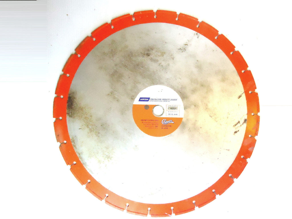 Diamond Blade, 20”, Norton Clipper, USA, Segmented, Wet, New/Other.