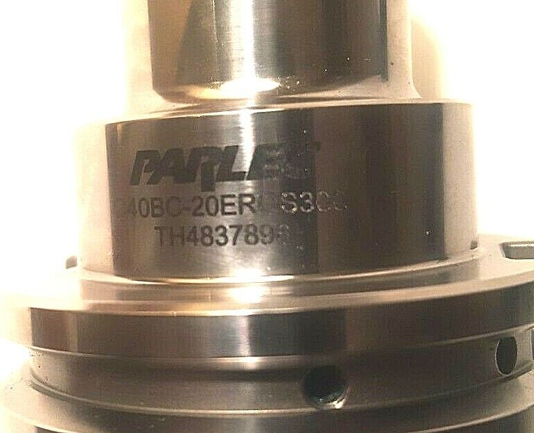 PARLEC CAT40  C40BC-20EROS300 EROS PRECISION ERos20 COLLET CHUCK, 3" Proj. NEW