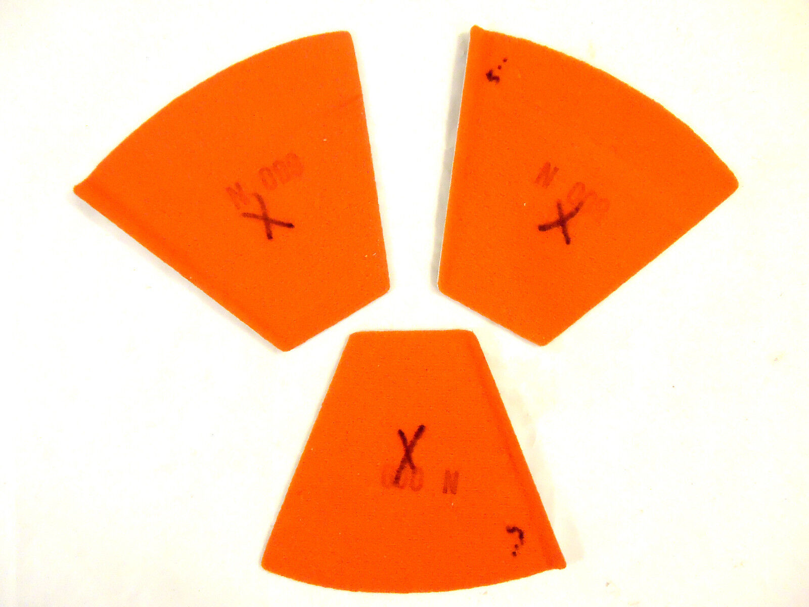 Diamond Pad, 3 pcs,  600 Grit, New/Other.