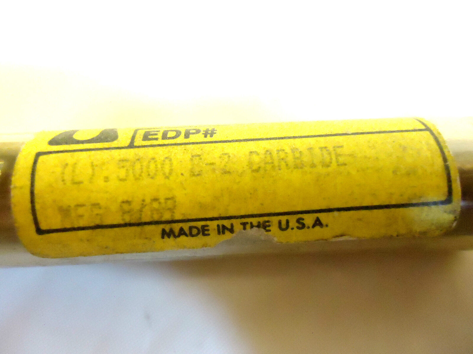 Solid Carbide Spade Flute Drill, Ultra Tool, ½” Straight Shank, 40deg, New/Other