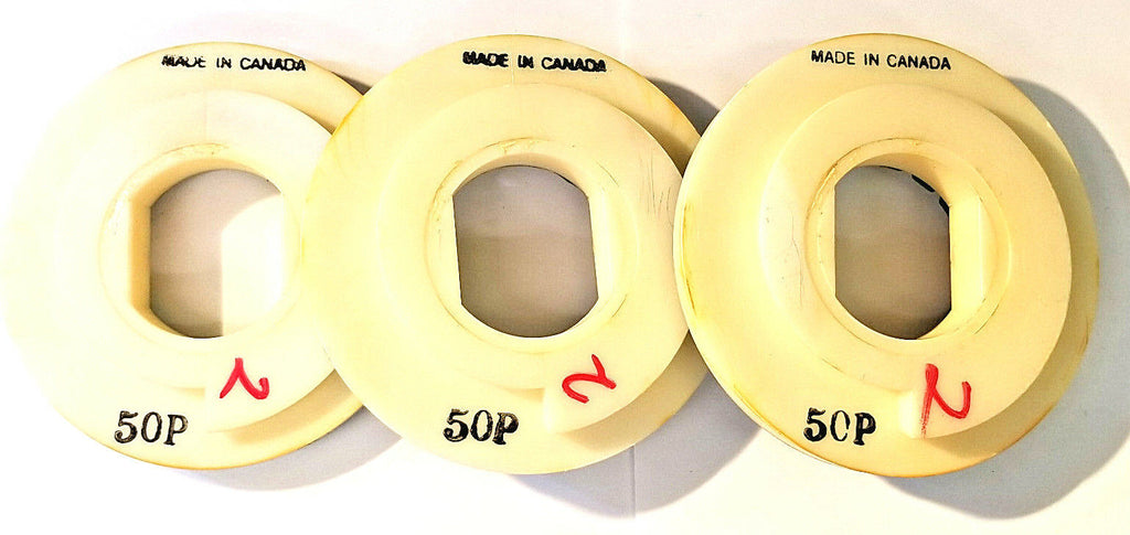 5" Snail Lock 50 grit Diamond Edge Polishing Discs, 3 Pieces, Free Shipping