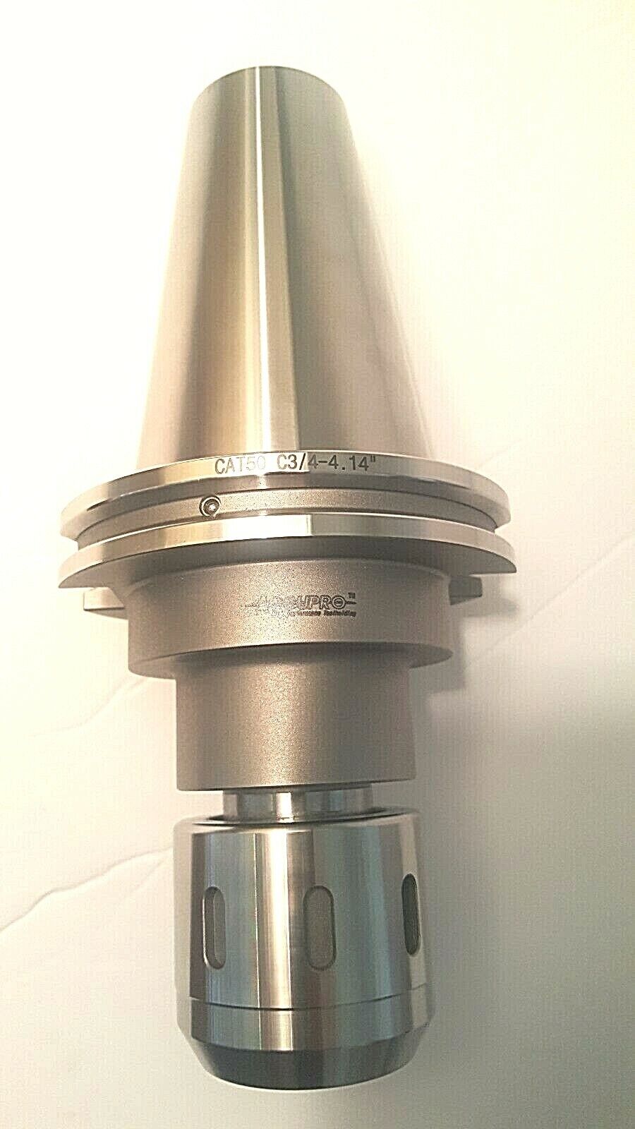 Accupro - High-Performance Milling Chuck - Cat50 Taper Shank, C3/4-4.14" NEW