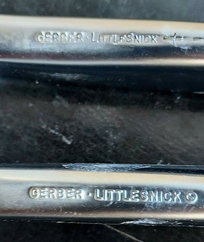 50's Gerber Little Snick; Durendal and Balmung Fileting & Carving Knives 4pc