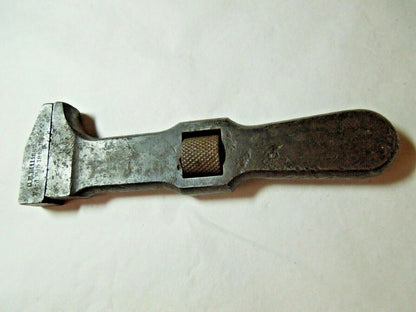 Vtg Antique Billings & Spencer Adjustable Monkey Bicycle Wrench 5" Long Pat 1879