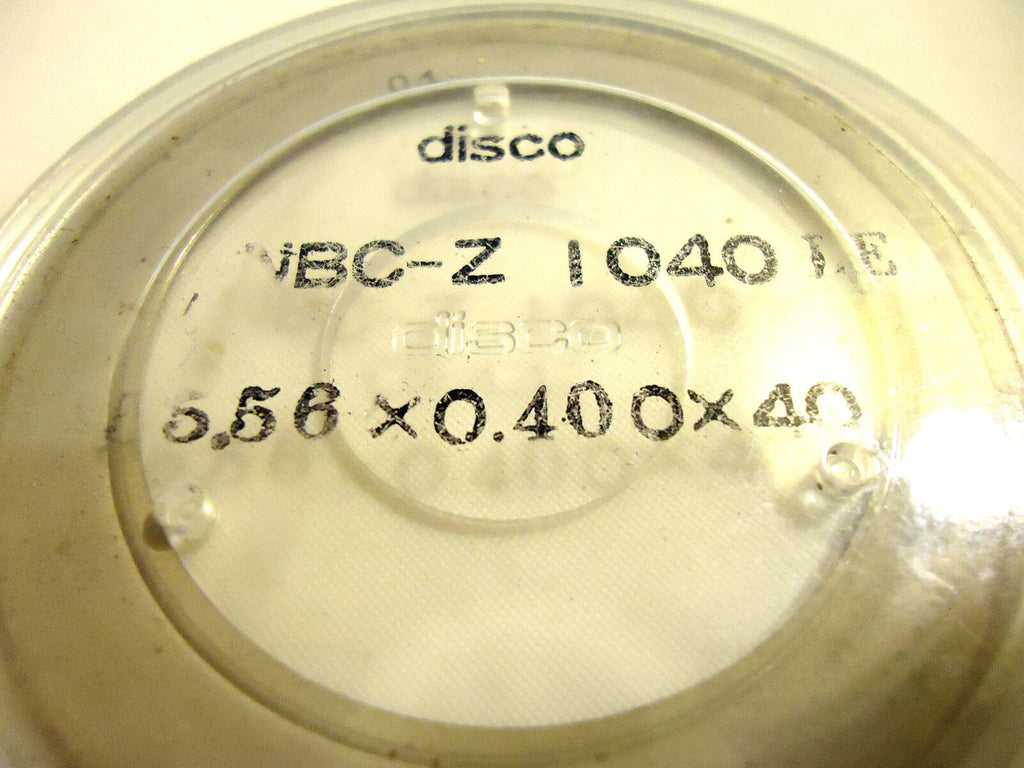DISCO Wafer Dicing Blade .400 NBC-Z 1040LE, New/Other.