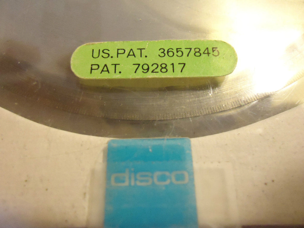 DISCO Abrasive Systems  4” x 1 ¼” x .0079” Diamond Blade, NEW/OTHER