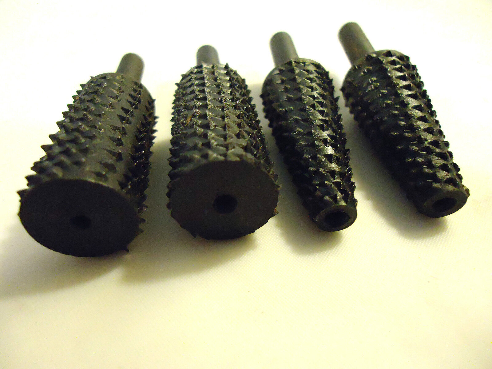Rotary Rasp, 1/4" Shank, 4 Pieces, 2 Different Style Assortment, NEW, Germany